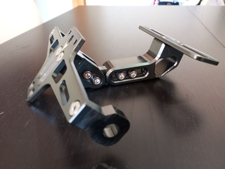Suporte de Matrícula para Moto