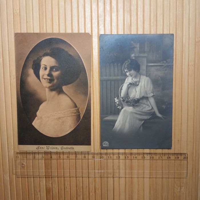 Старинные почтовые карточки, фото.