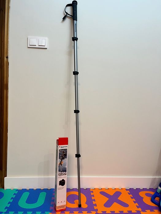 Manfrotto MMCOMPACTADVB - monopé com 5 secções, cor preta