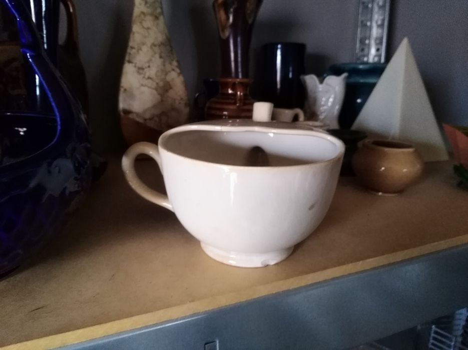 Poidełko szpitalne porcelana zabytek Villeroy & Boch