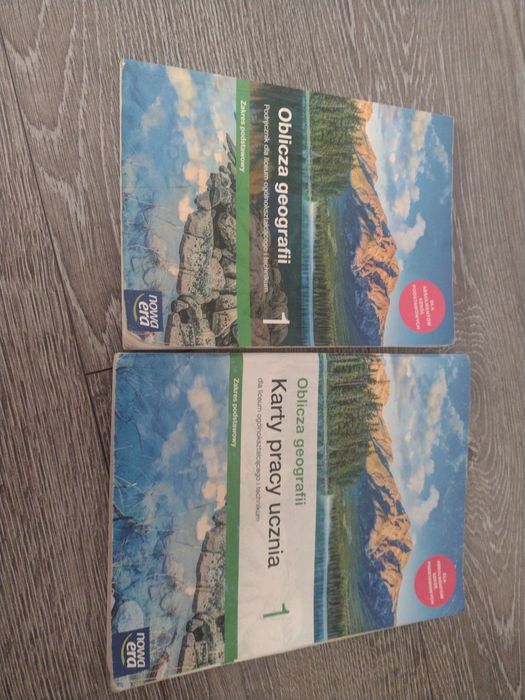 Sprzedam podręcznik do geografii i kartę pracy ucznia dorzucam gratis