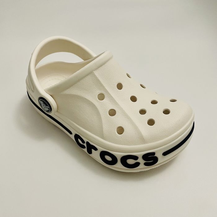 Крокcи дитячі Білі Crocs baya band c8-j3