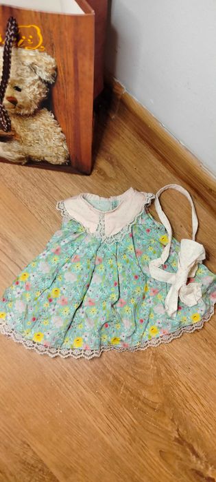 Miś Bukowski Helena maskotka handmade rękodzieło Helenka prezent Retro