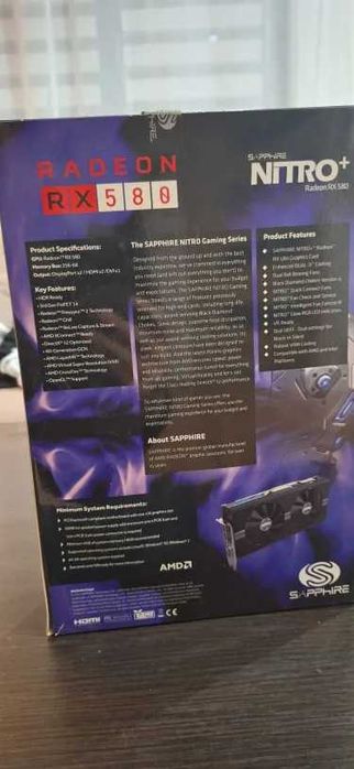 Karta Graficzna AMD Radeon RX580 Nitro Sapphire 4GB GDDR5