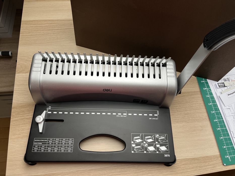 Bindownica Deli E3870