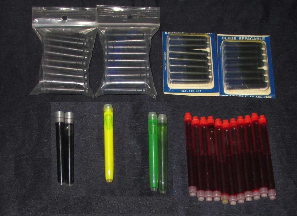 Recargas Tinta Permanente Parker Pelikan