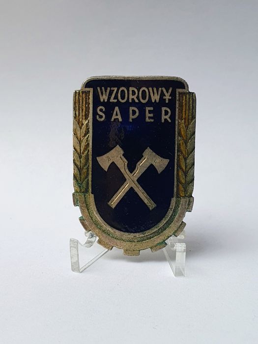 Odznaka WZOROWY SAPER wz.1954