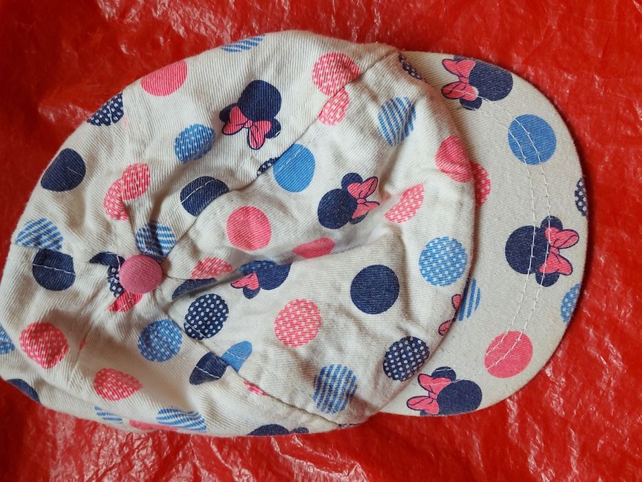 Czapka z daszkiem dziecięca rozmiar 74/80 firma Baby