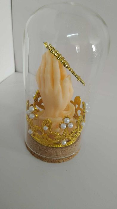 Velas artesanais aromáticas.