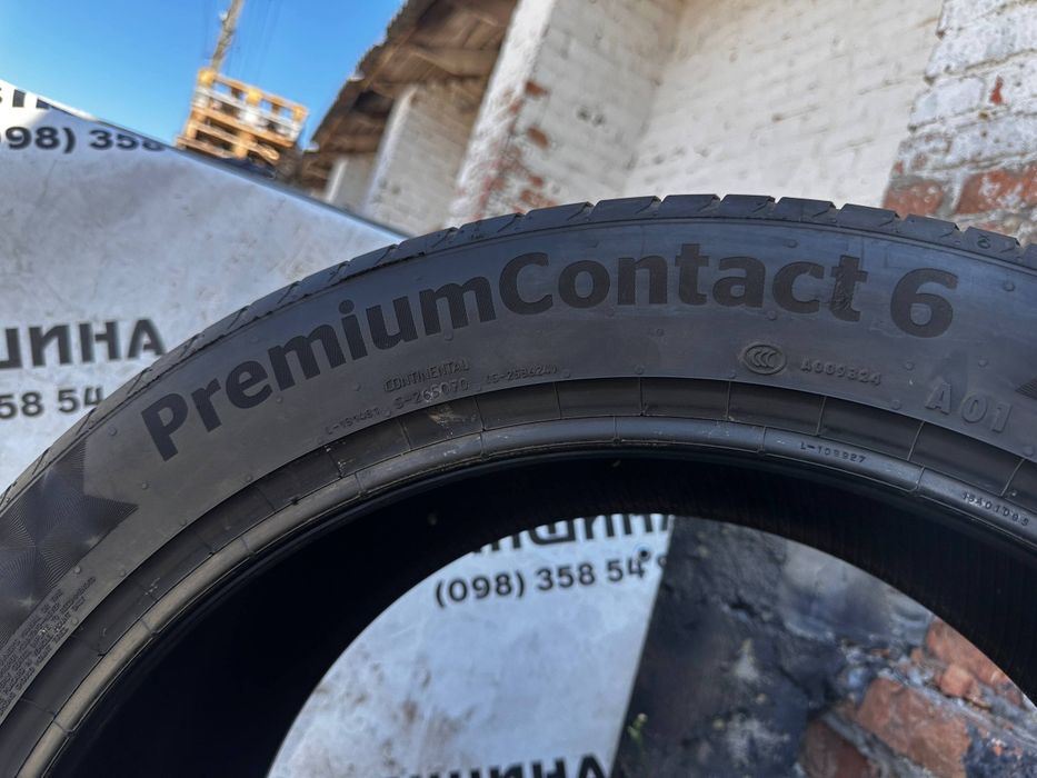 Шина 265/45 R 21 Continental PremiumContact 6. Одне колесо. Розпаровка.