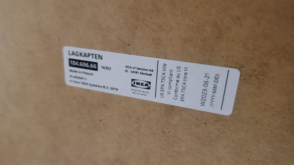 Biurko 120x60 + nogi regulowane