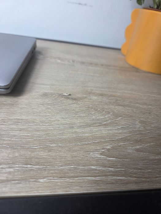 Biurko loftowe industrialne toaletka kolor dębowy z szufladą