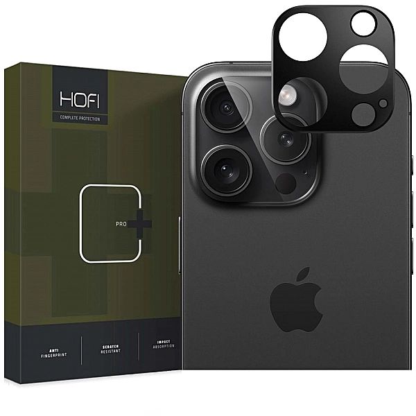 Osłona Aparatu Hofi Alucam Pro+ Iphone 16 Pro / 16 Pro Max Black