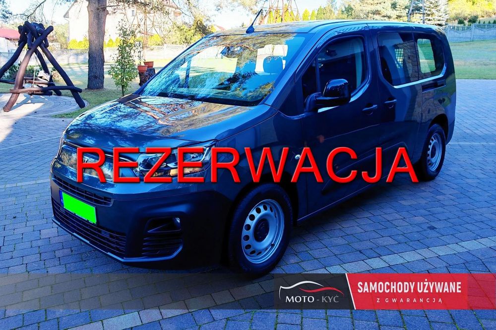 Fiat Doblo  GWARANCJA 50kWh 136KM 5-miejsc 1wł SALON POLSKA 48000km fv23%