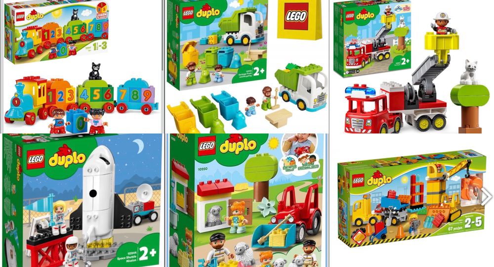 Lego Duplo ponad 10 zestawów