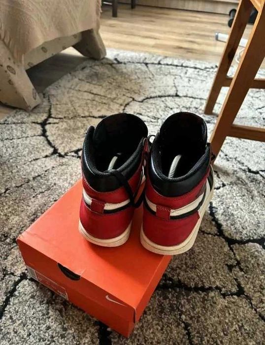 Buty Nike Air Jordan 1 Retro High Og Bred toe r.42 rare