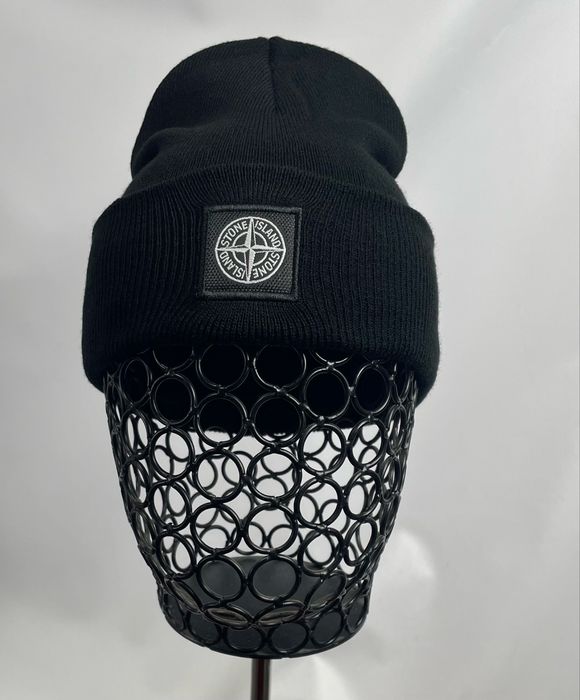 Шапка мужская в черном цвете фасон удлиненая лопата хороший выбор