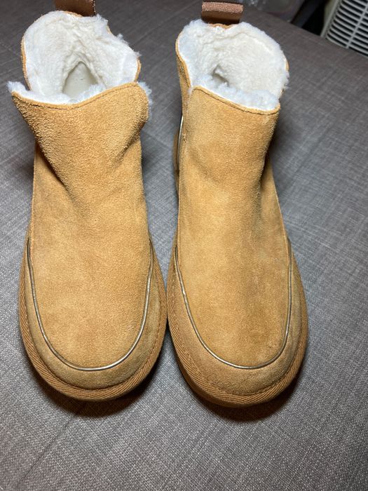 Сапоги зимові Michael Kors, натуральна замша і овчина.