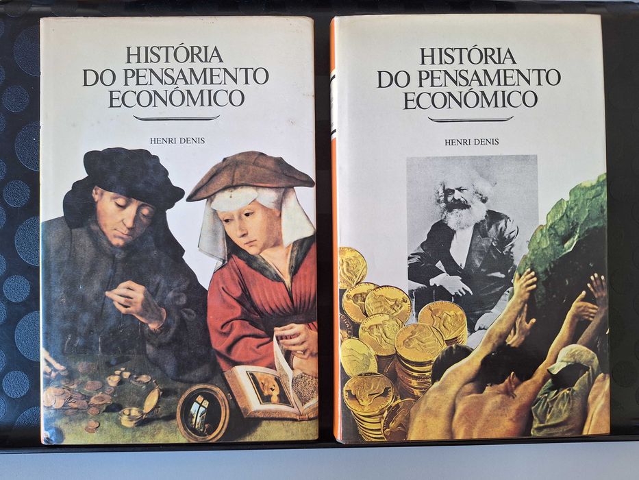 História do Pensamento Económico - Henri Denis, 2 volumes, Círculo de Leitores, 1978