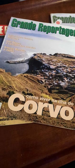 Lote de 5 revistas Grande Reportagem dos anos 90