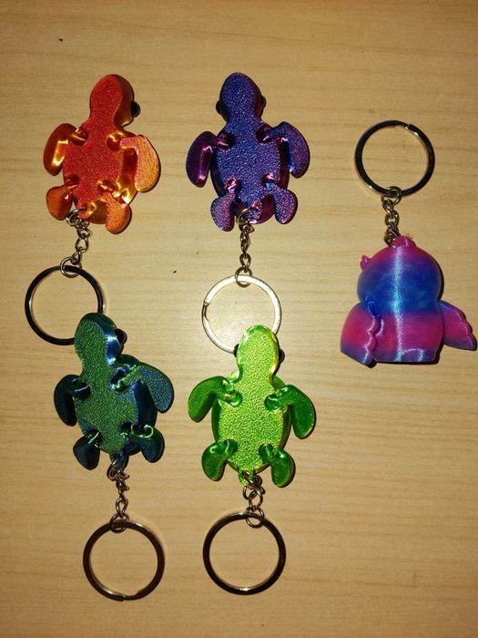 Брелки 3Д игрушки