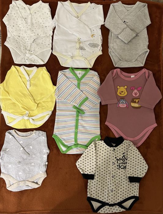 Детские боди, от 0 до 4 мес