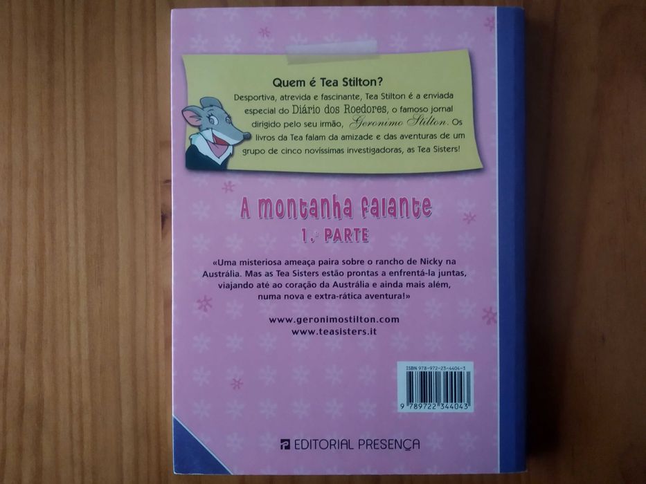 (NOVO, PORTES GRÁTIS) A Montanha Falante (1.ª Parte) - Tea Stilton