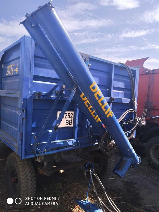 Причеп 2 ПТС 4 з гідронавантажувачем 2021р