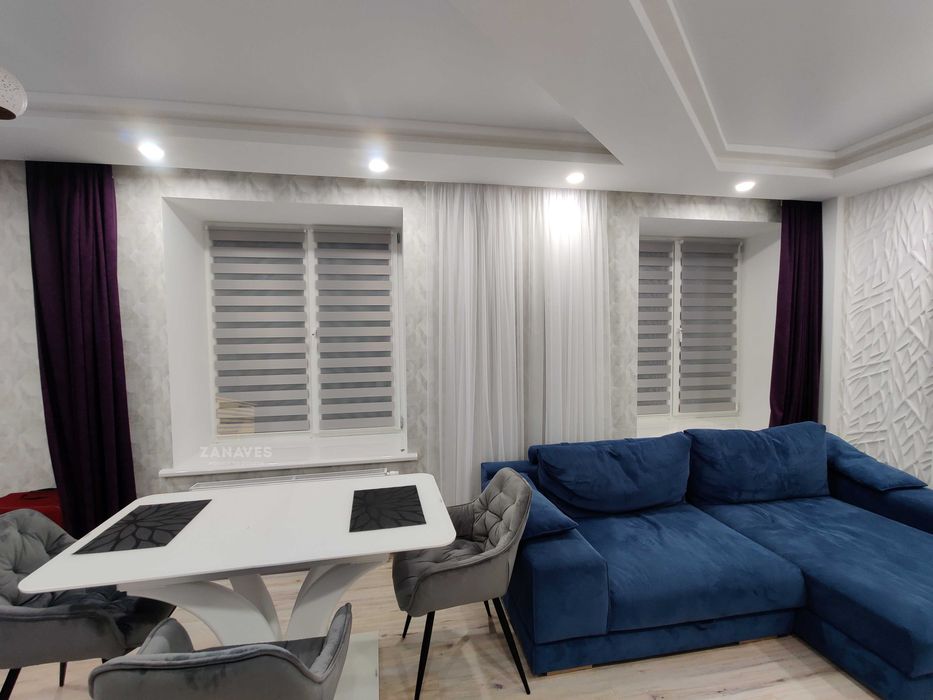 Жалюзі день ніч, тканинні ролети, рулонные шторы в Житомире, римские