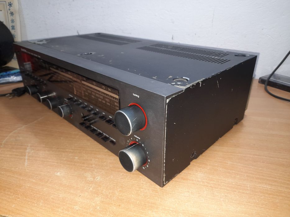 Wieża Unitra amplituner AT 9115 deck M1902A