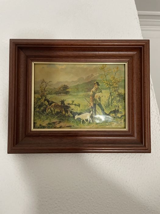 Conjunto - 4 Quadros Decorativos - Vintage