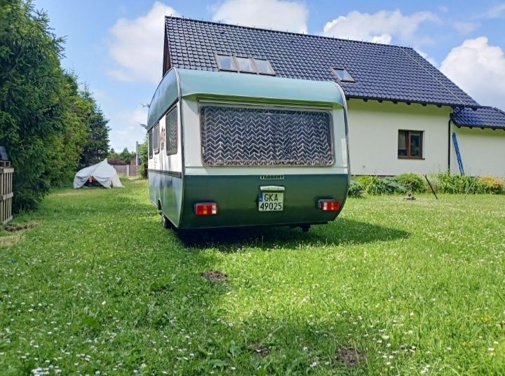 Przyczepa kempingowa Tabbert 1977 jednoosiowa
