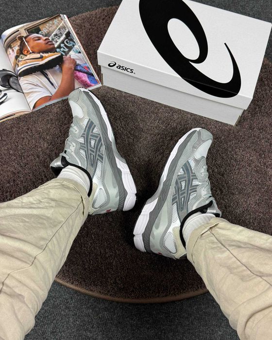 Кросівки Asics GEL-NYC Silver Grey /Кросовки Асикс/Кросовки мужские