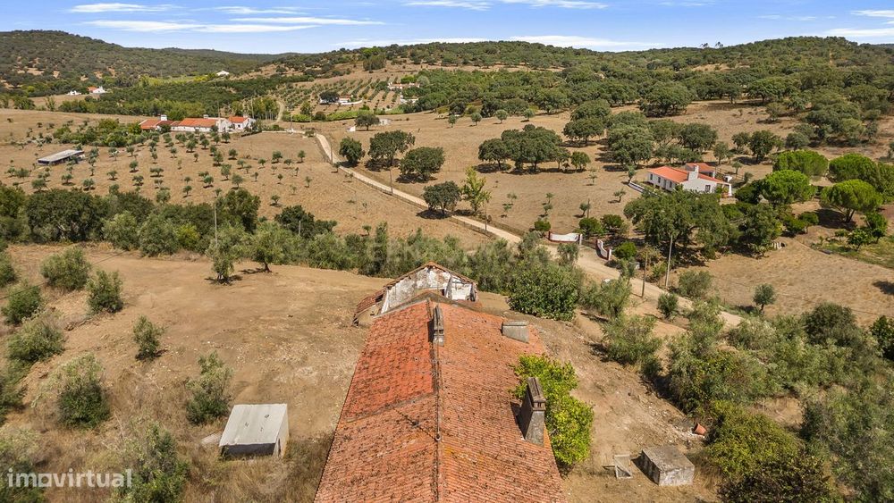 Herdade Com 5,9 Hectares, Moradia E Cavalariça | Santiago Do Escoural
