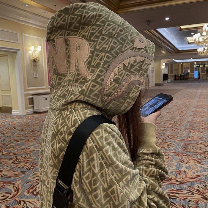 Зіпка худі Bape shark zip-hoodie