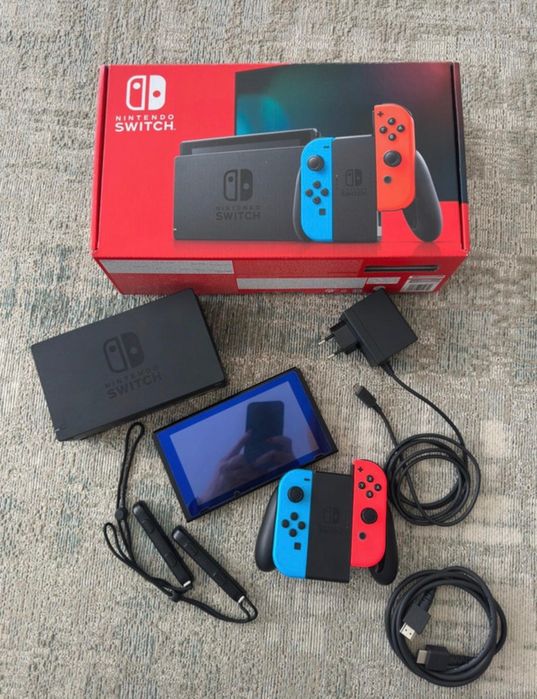 Nintendo Switch V2 Azul/Vermelho