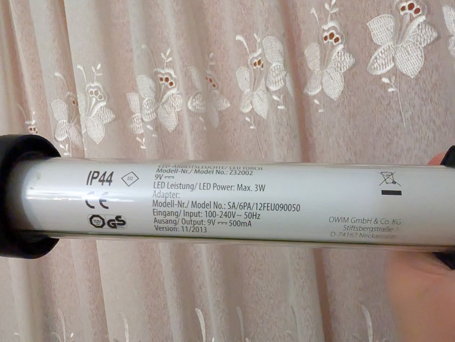 Лампа аккумуляторна Livarno Lux IAN 42857