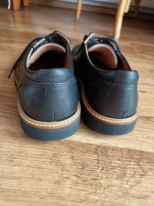 Półbuty męskie ECCO buty 41 42 skórzane trzewiki skóra naturalna