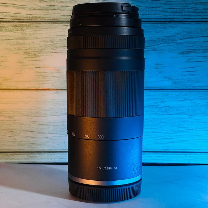 Canon RF 75-300mm f/4-5.6 – Teleobjetiva Como Nova (Garantia)