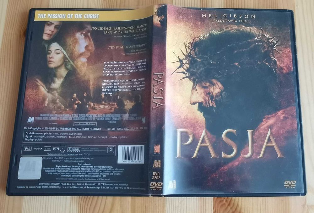 Pasja (2004) DVD