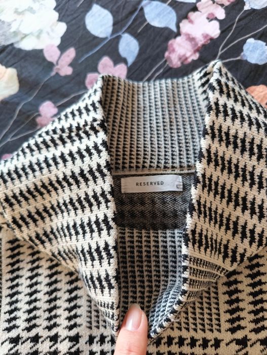 Krótki golf Reserved L w pepitkę