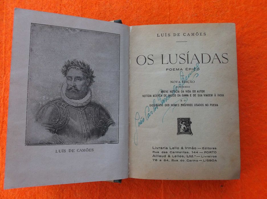Os Lusiadas, Poema Epico - Luis de Camões
