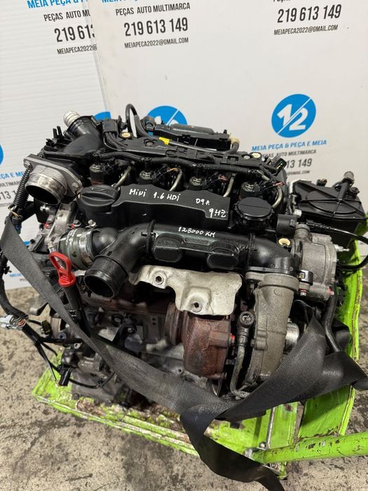 Motor Peugeot Citroen 1.6 Hdi 16 válvulas de 2011 9HZ