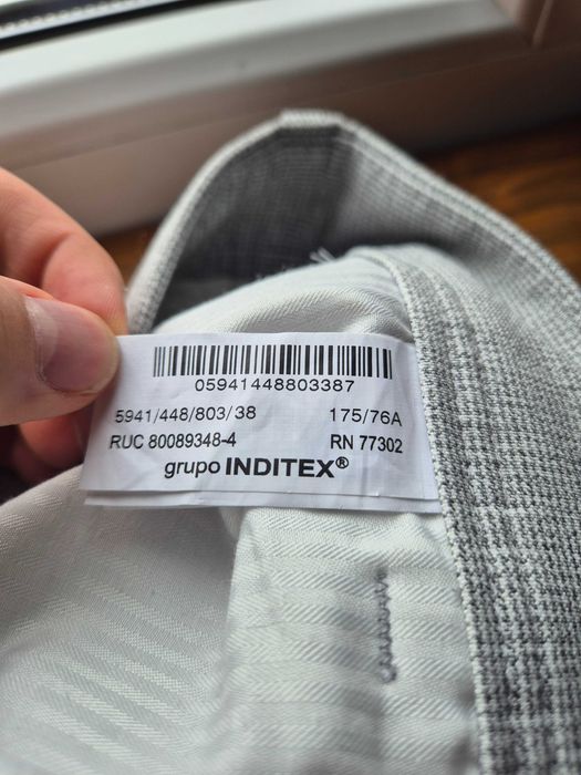 Spodnie męskie ZARA | Nowe | Rozmiar EUR38 | 175/76A