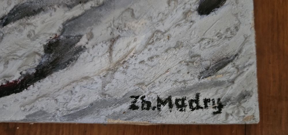 Obraz szpachla na płótnie Zb.Mądry Sopot 96x63 2 szt
