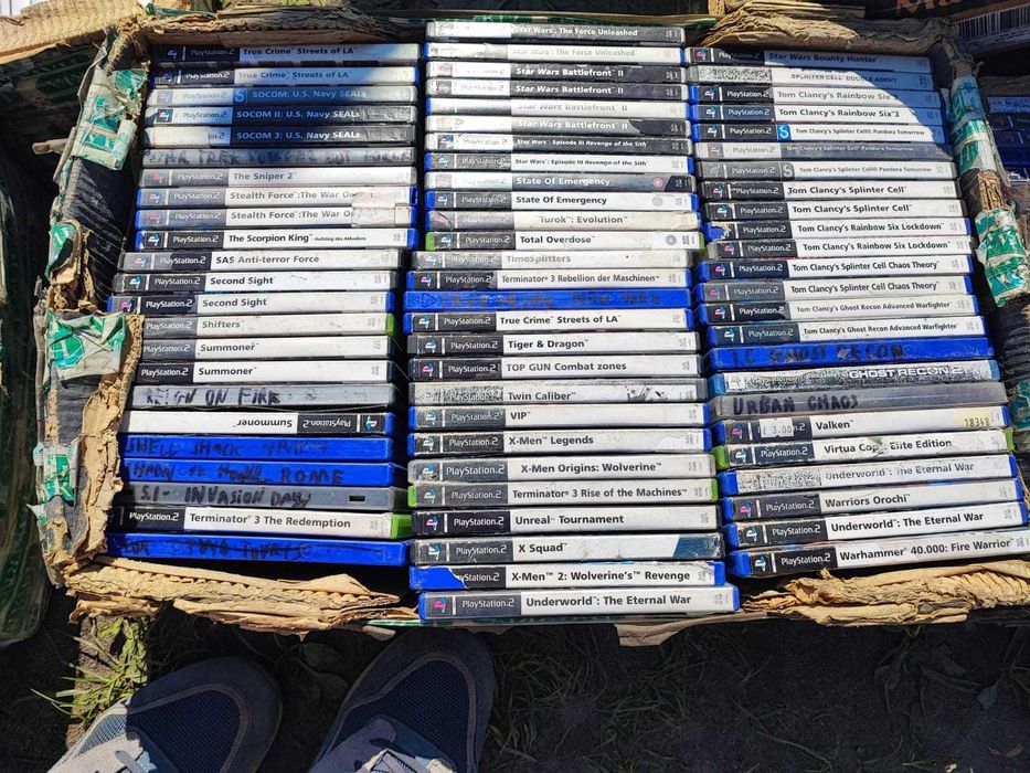 Gry na ps2, Gra PlayStation 2 crash fifa 13 tekken mortal kombat gta