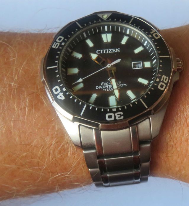 zegarek Citizen Promaster Diver tytanowy