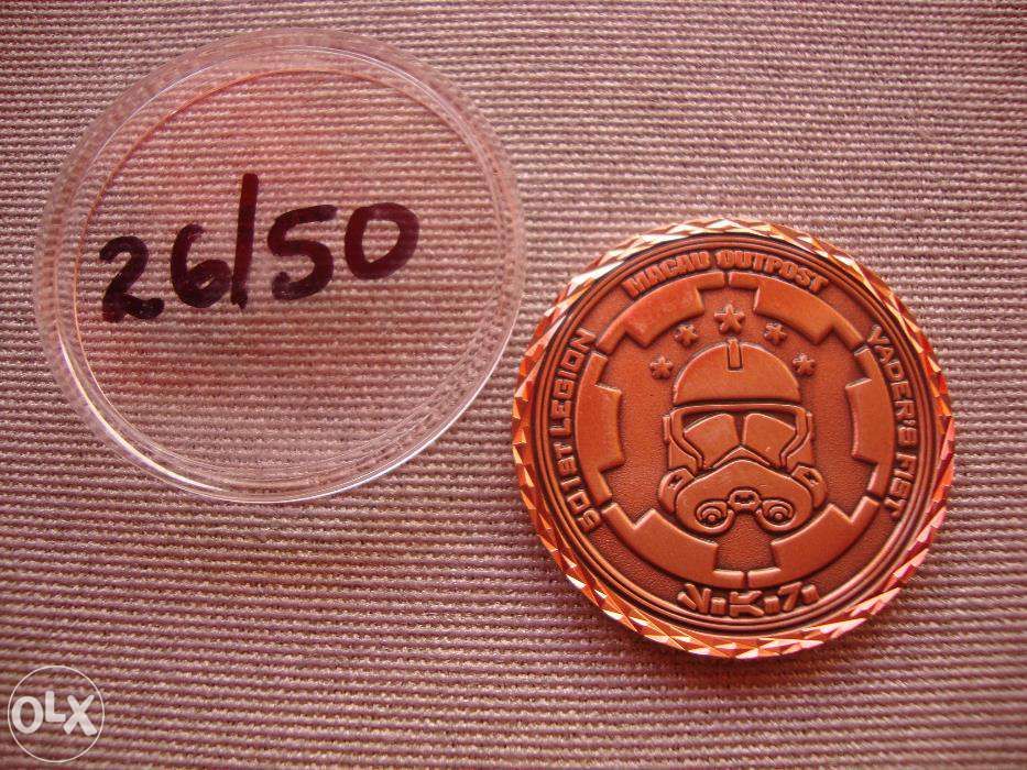 501st legion Macau, Moedas ou medalhas