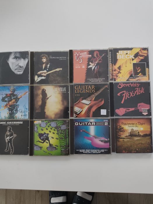 Zestaw CD Beck,Malmsteen,Sambora,Vai,Satriani