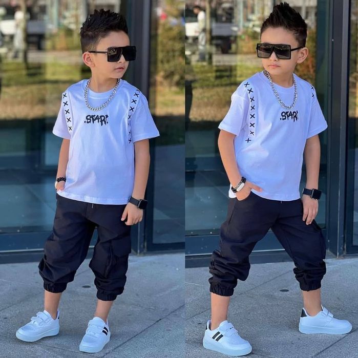 Świetny komplet od bam bam r. 5-6 l. (110/116)